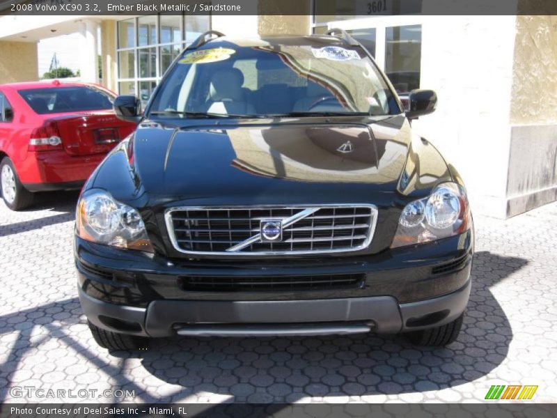 Ember Black Metallic / Sandstone 2008 Volvo XC90 3.2