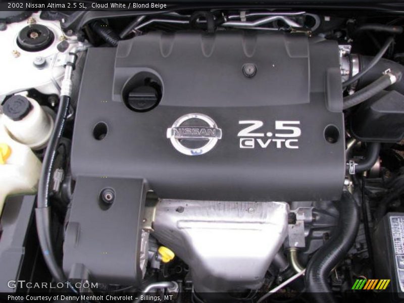 Cloud White / Blond Beige 2002 Nissan Altima 2.5 SL