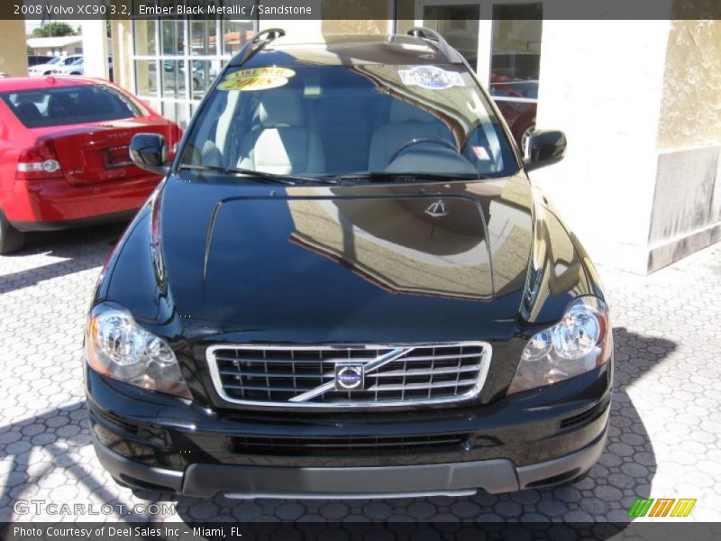Ember Black Metallic / Sandstone 2008 Volvo XC90 3.2