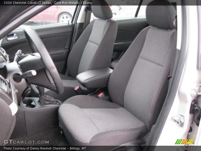 Gold Mist Metallic / Ebony 2009 Chevrolet Cobalt LT Sedan