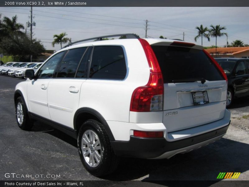 Ice White / Sandstone 2008 Volvo XC90 3.2
