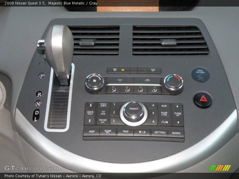 Majestic Blue Metallic / Gray 2008 Nissan Quest 3.5