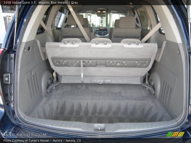 Majestic Blue Metallic / Gray 2008 Nissan Quest 3.5