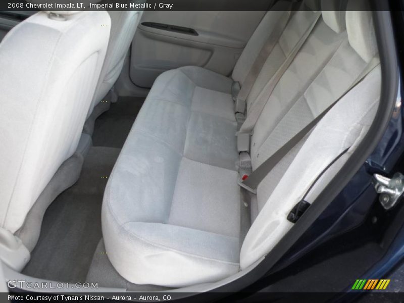 Imperial Blue Metallic / Gray 2008 Chevrolet Impala LT