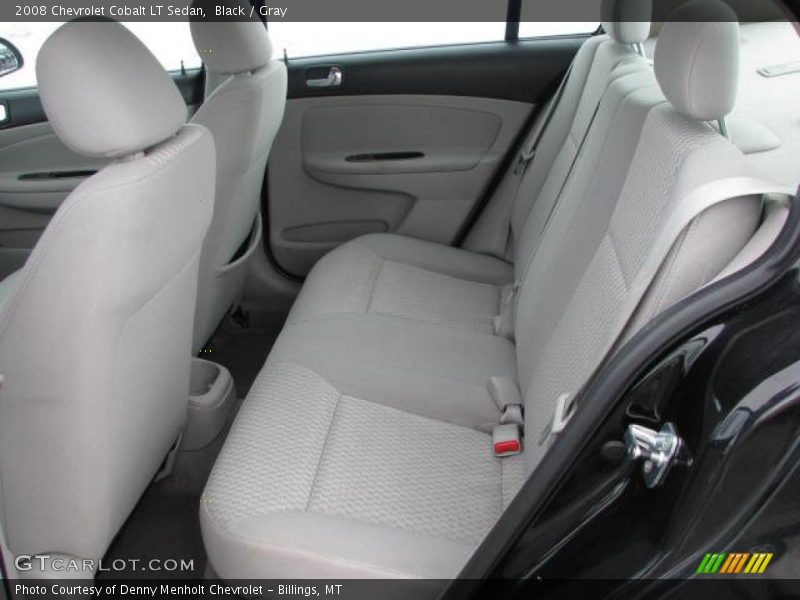Black / Gray 2008 Chevrolet Cobalt LT Sedan