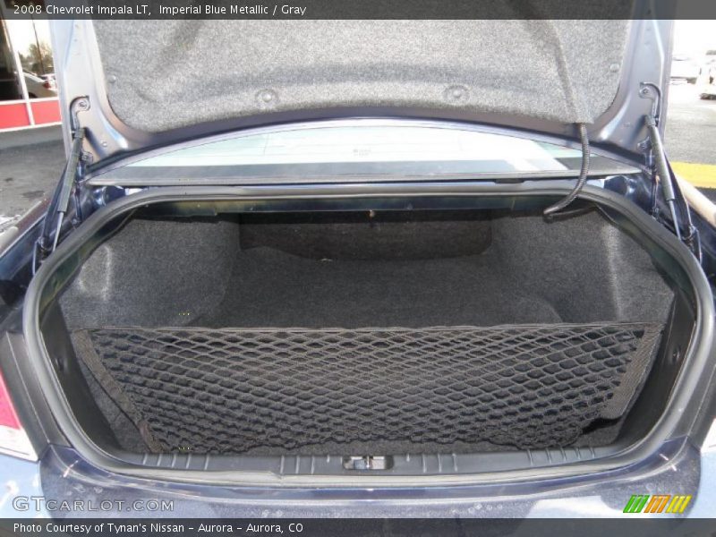 Imperial Blue Metallic / Gray 2008 Chevrolet Impala LT