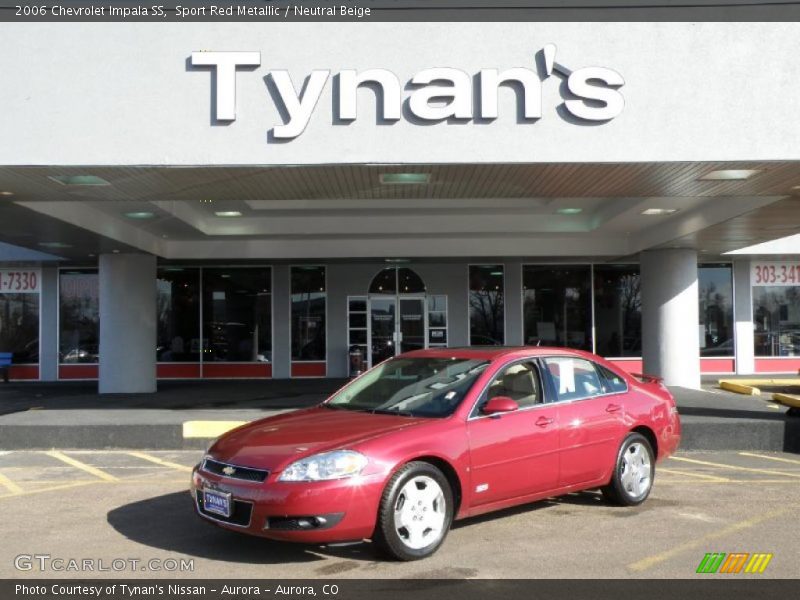 Sport Red Metallic / Neutral Beige 2006 Chevrolet Impala SS