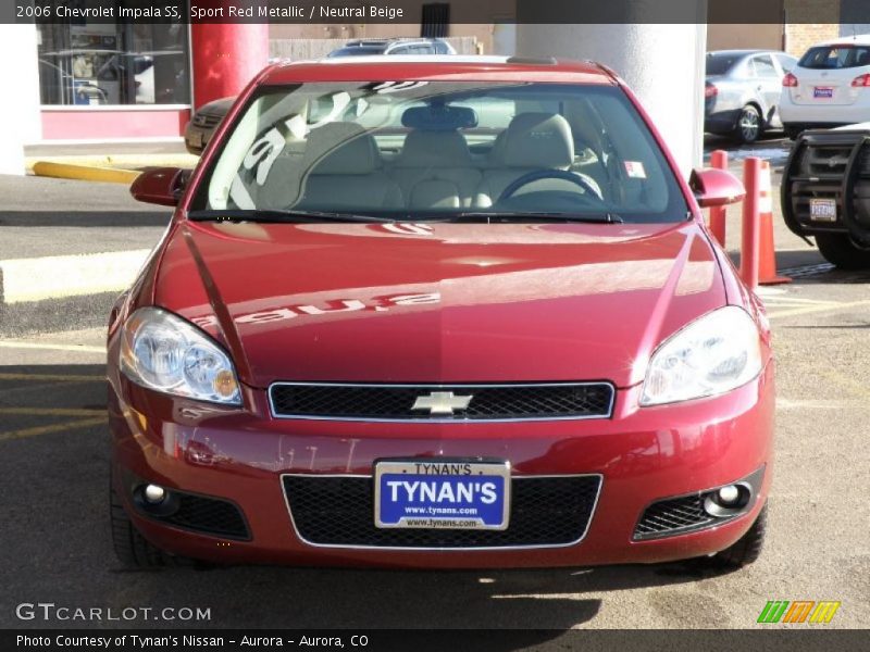 Sport Red Metallic / Neutral Beige 2006 Chevrolet Impala SS