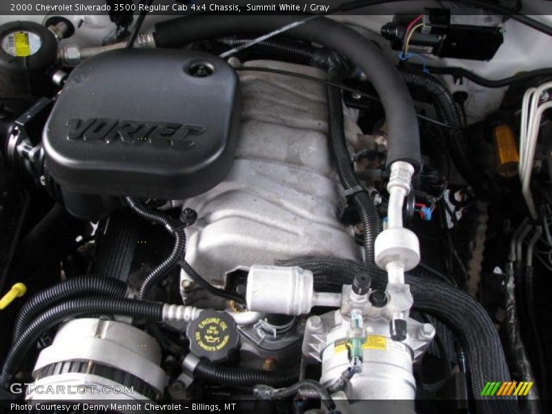 Summit White / Gray 2000 Chevrolet Silverado 3500 Regular Cab 4x4 Chassis