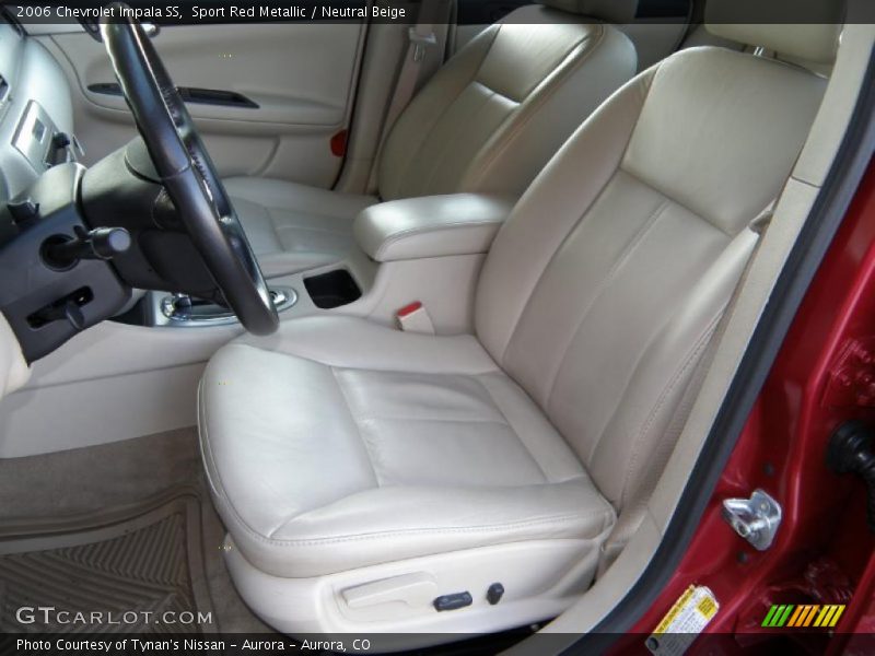 Sport Red Metallic / Neutral Beige 2006 Chevrolet Impala SS