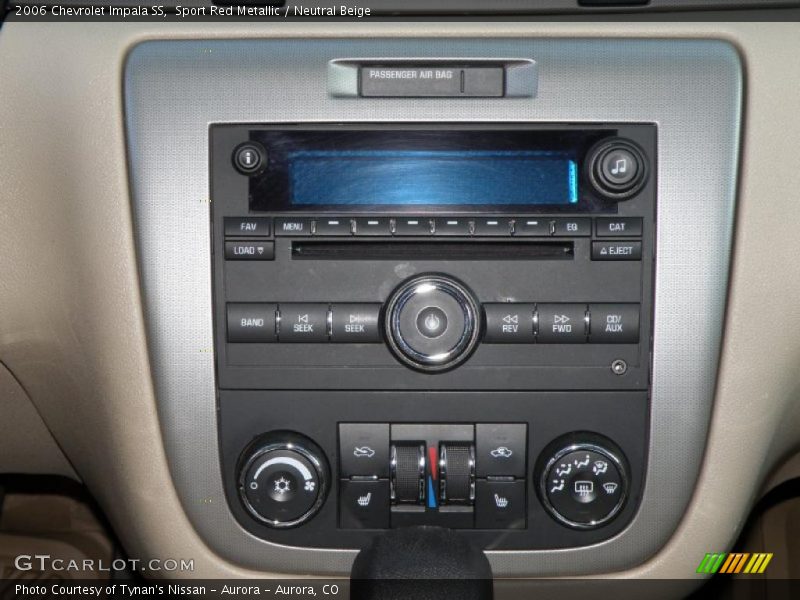 Sport Red Metallic / Neutral Beige 2006 Chevrolet Impala SS