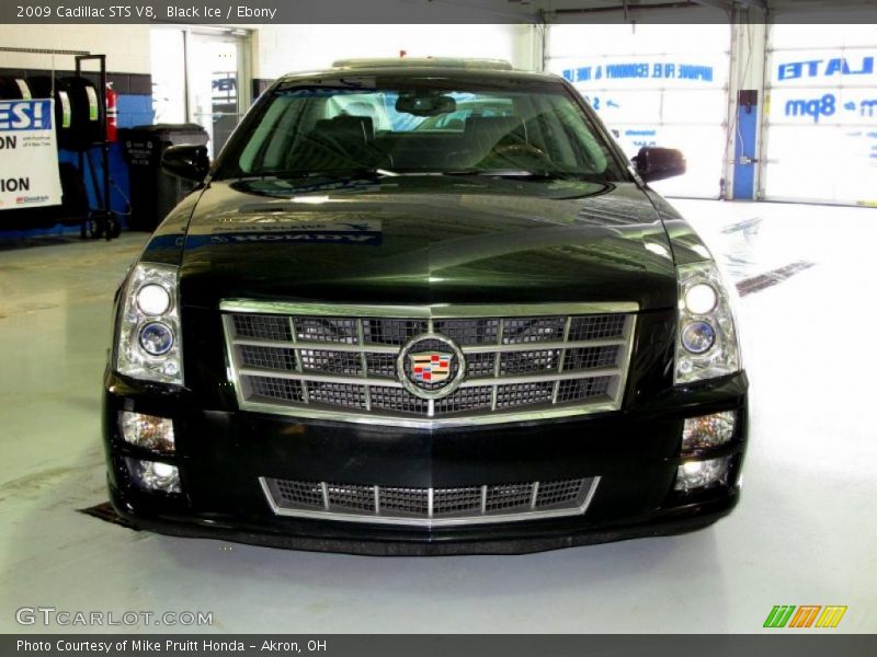 Black Ice / Ebony 2009 Cadillac STS V8