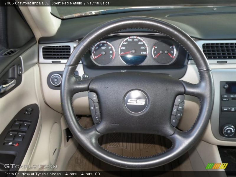 Sport Red Metallic / Neutral Beige 2006 Chevrolet Impala SS