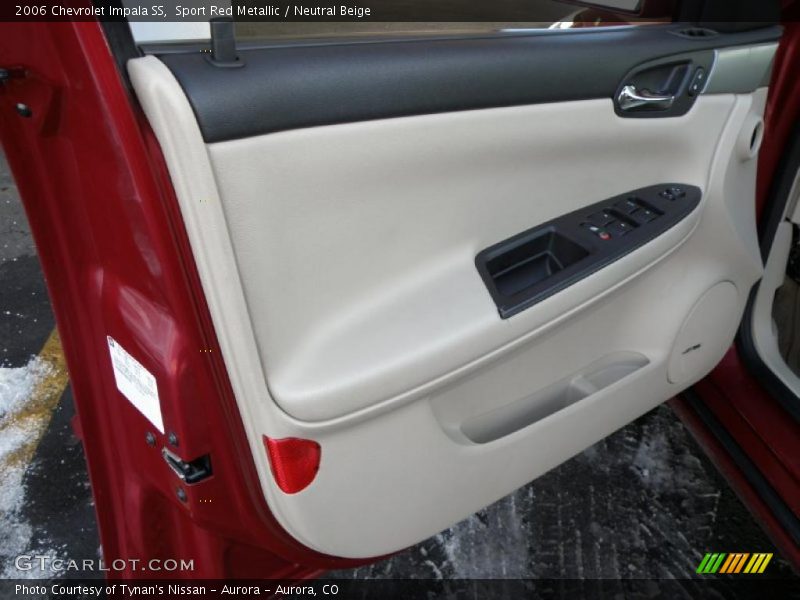 Sport Red Metallic / Neutral Beige 2006 Chevrolet Impala SS