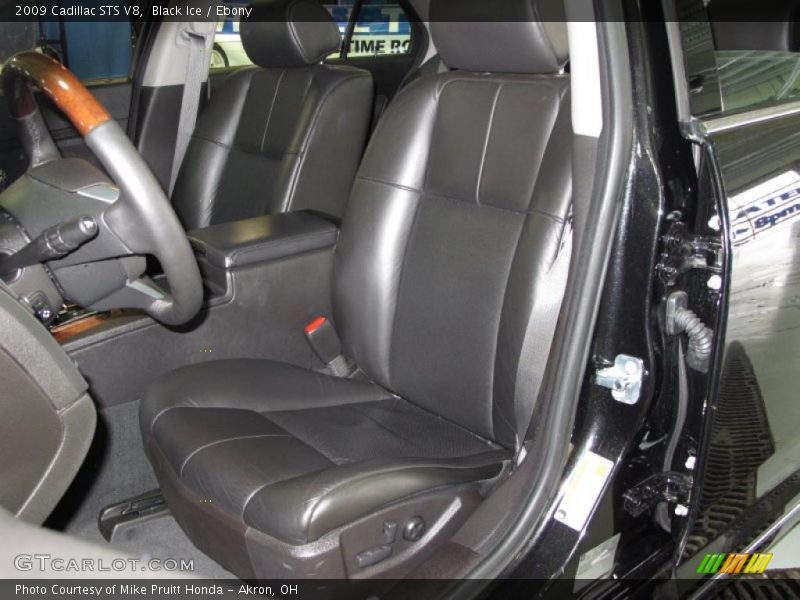 Black Ice / Ebony 2009 Cadillac STS V8
