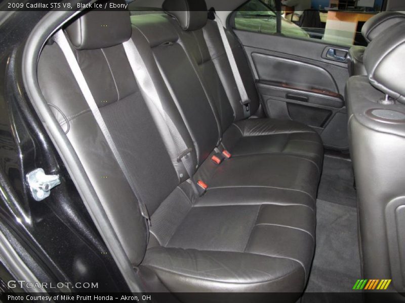 Black Ice / Ebony 2009 Cadillac STS V8