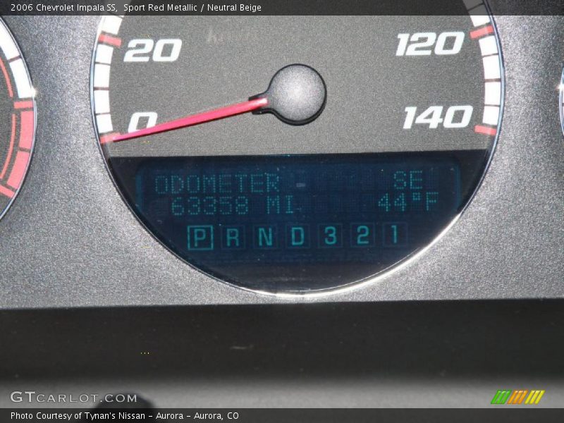 Sport Red Metallic / Neutral Beige 2006 Chevrolet Impala SS