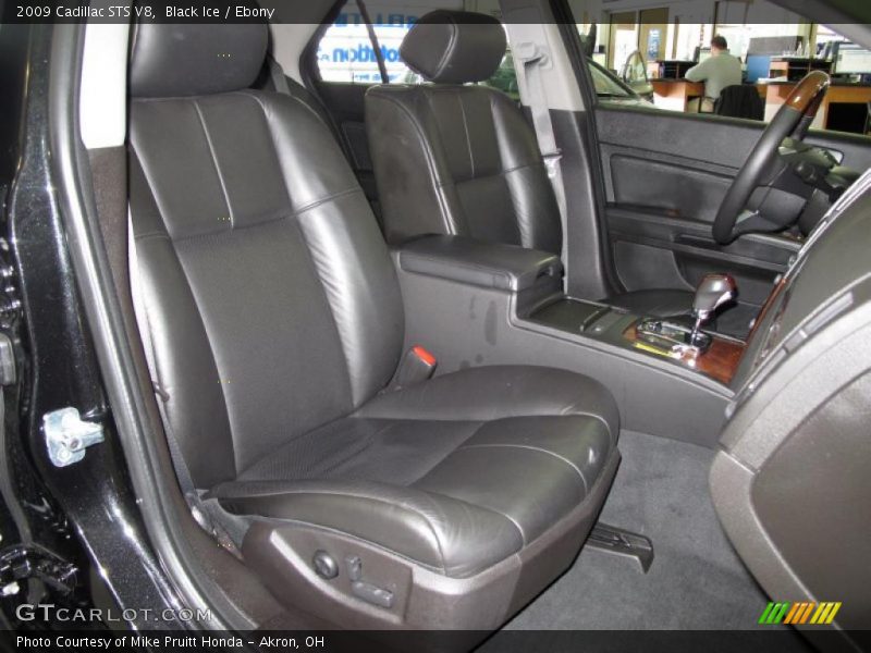 Black Ice / Ebony 2009 Cadillac STS V8