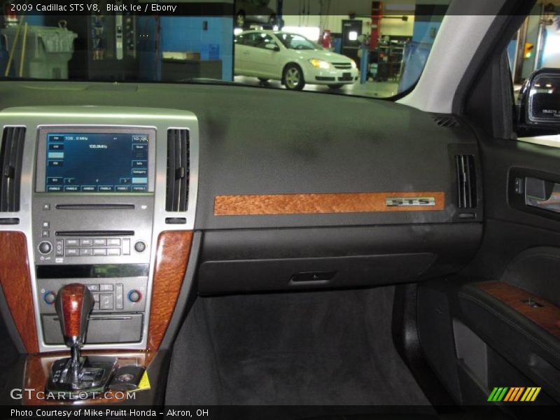 Black Ice / Ebony 2009 Cadillac STS V8