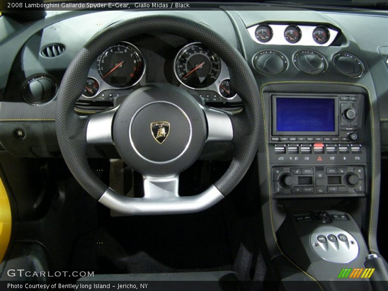 Giallo Midas / Black 2008 Lamborghini Gallardo Spyder E-Gear