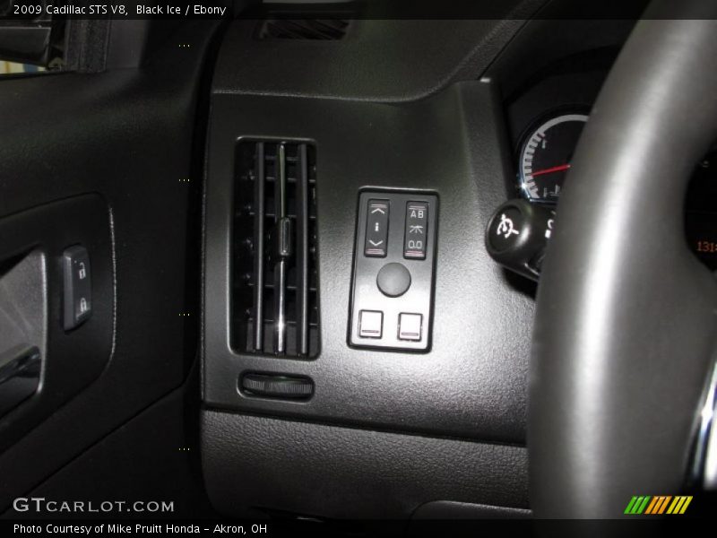Black Ice / Ebony 2009 Cadillac STS V8