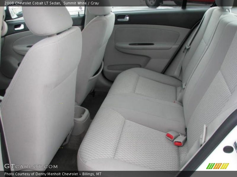Summit White / Gray 2008 Chevrolet Cobalt LT Sedan