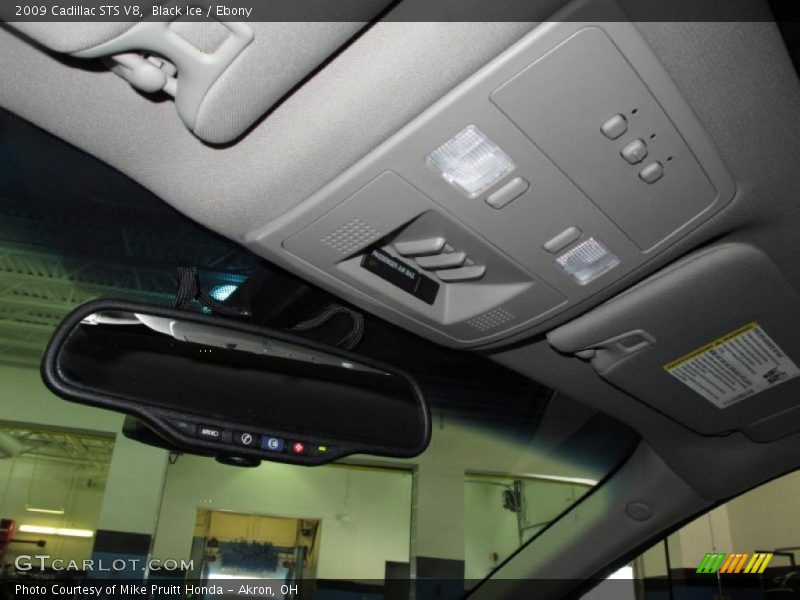 Black Ice / Ebony 2009 Cadillac STS V8