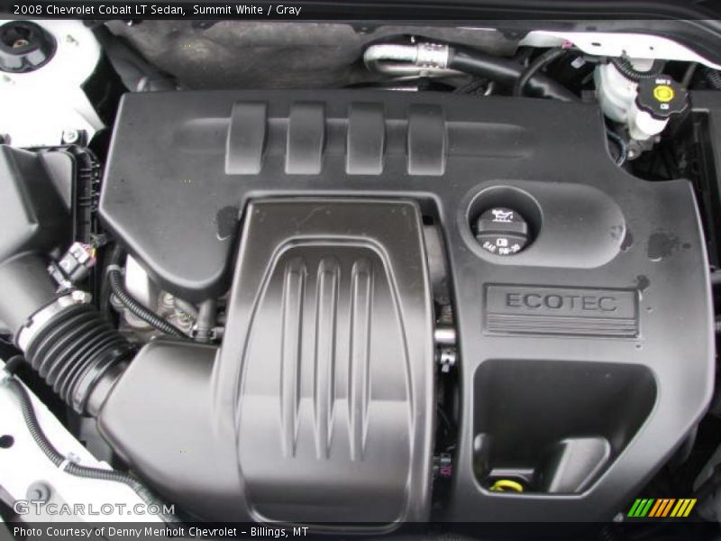 Summit White / Gray 2008 Chevrolet Cobalt LT Sedan