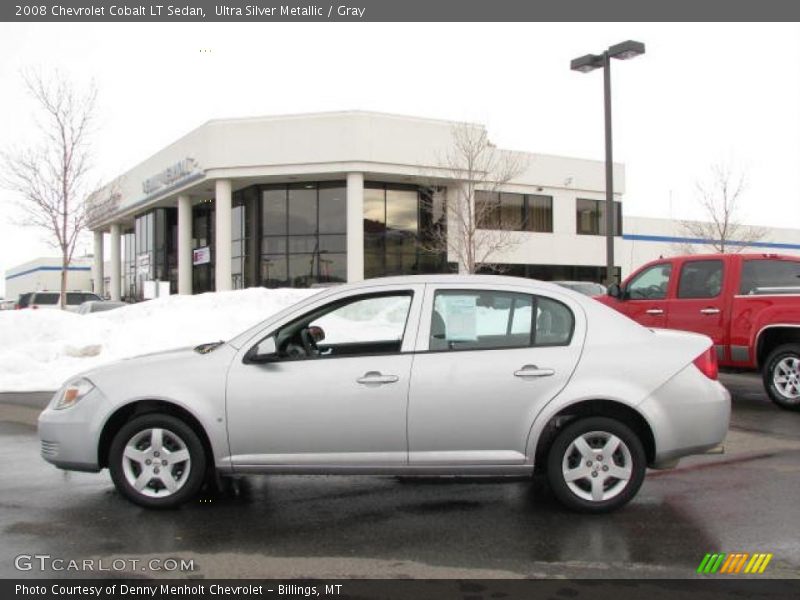 Ultra Silver Metallic / Gray 2008 Chevrolet Cobalt LT Sedan