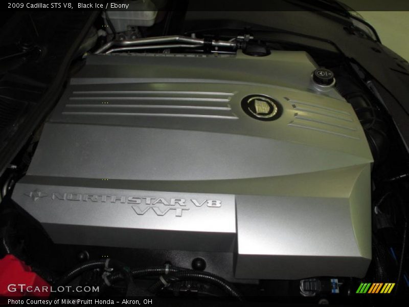 Black Ice / Ebony 2009 Cadillac STS V8