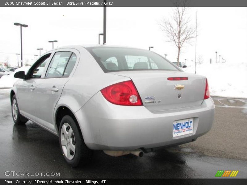 Ultra Silver Metallic / Gray 2008 Chevrolet Cobalt LT Sedan