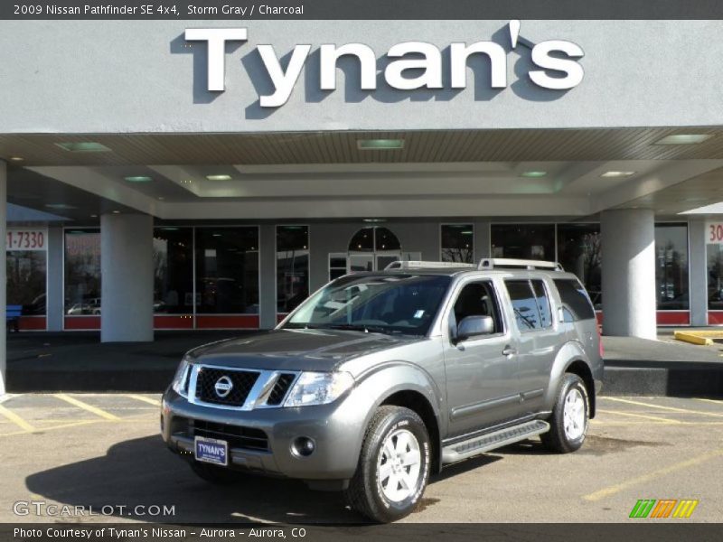 Storm Gray / Charcoal 2009 Nissan Pathfinder SE 4x4