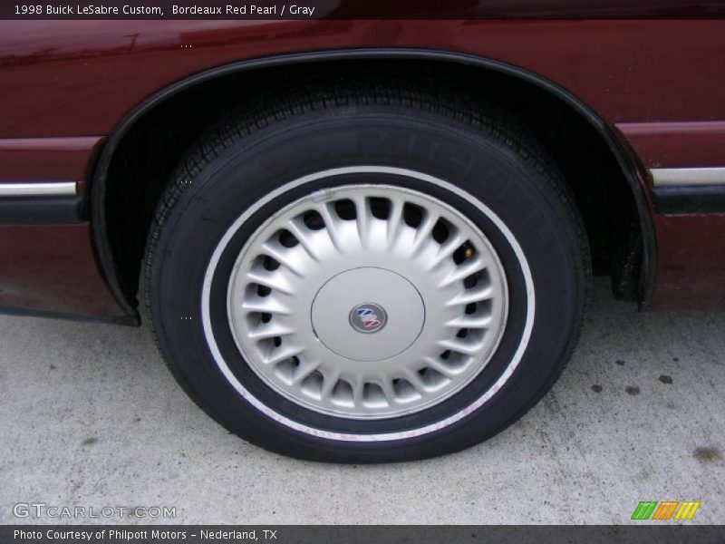 Bordeaux Red Pearl / Gray 1998 Buick LeSabre Custom