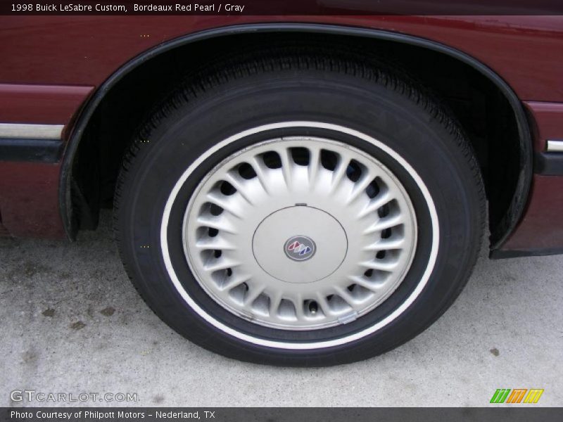 Bordeaux Red Pearl / Gray 1998 Buick LeSabre Custom