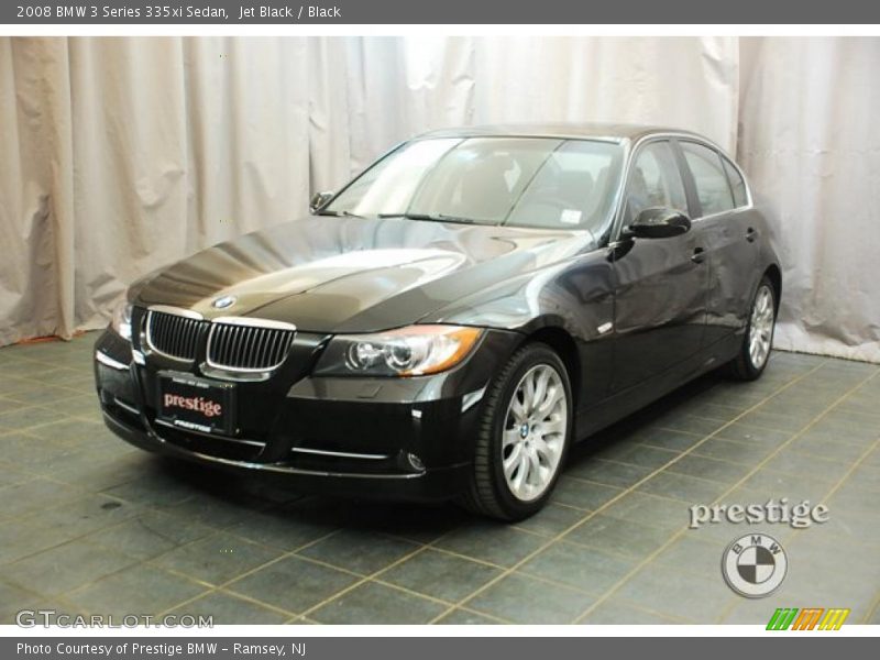 Jet Black / Black 2008 BMW 3 Series 335xi Sedan