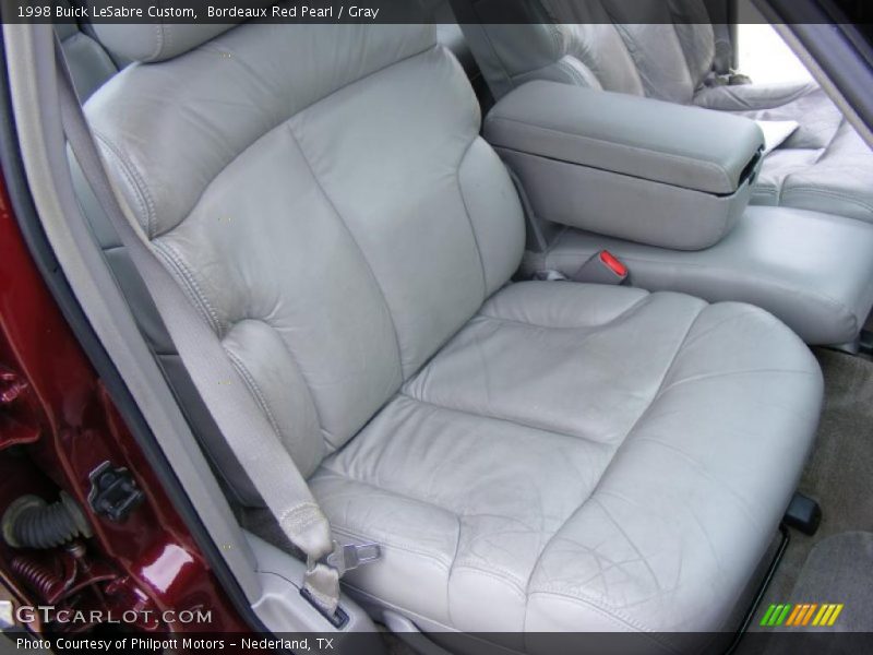 Bordeaux Red Pearl / Gray 1998 Buick LeSabre Custom