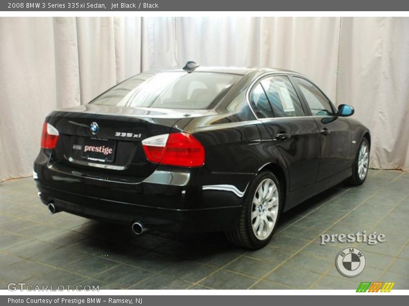 Jet Black / Black 2008 BMW 3 Series 335xi Sedan