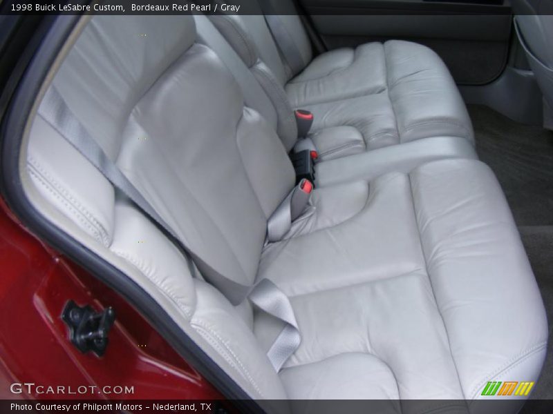 Bordeaux Red Pearl / Gray 1998 Buick LeSabre Custom