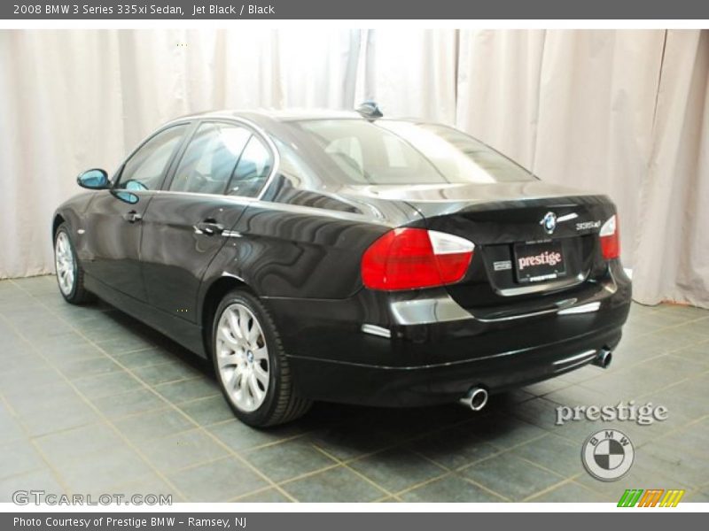 Jet Black / Black 2008 BMW 3 Series 335xi Sedan