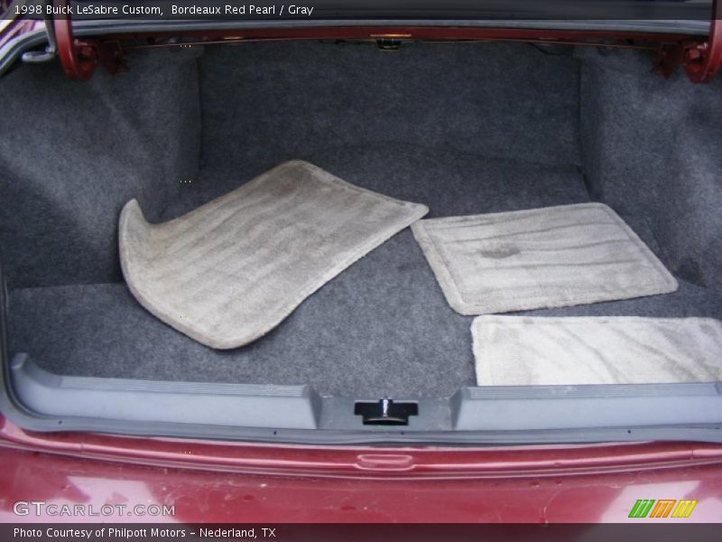 Bordeaux Red Pearl / Gray 1998 Buick LeSabre Custom