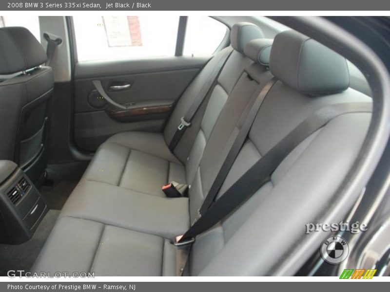 Jet Black / Black 2008 BMW 3 Series 335xi Sedan