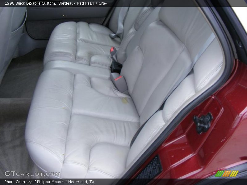 Bordeaux Red Pearl / Gray 1998 Buick LeSabre Custom