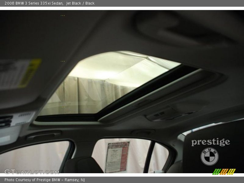 Jet Black / Black 2008 BMW 3 Series 335xi Sedan