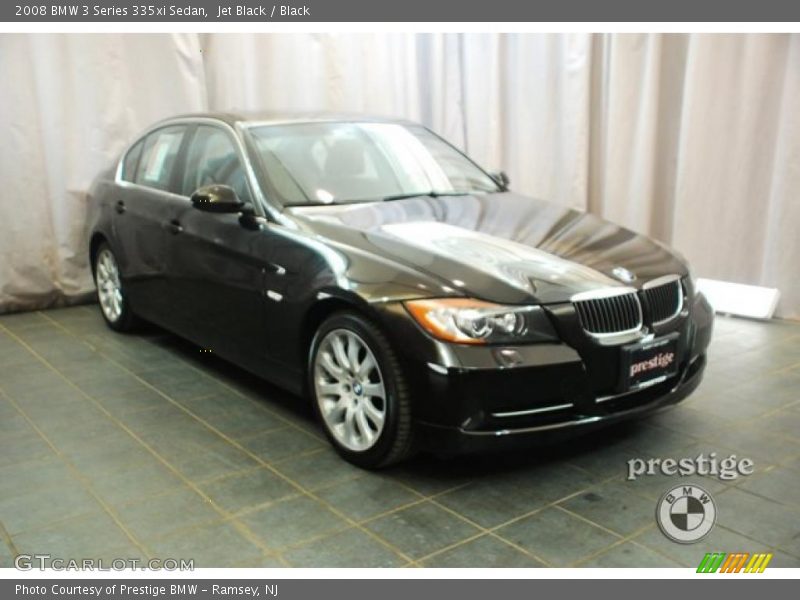 Jet Black / Black 2008 BMW 3 Series 335xi Sedan