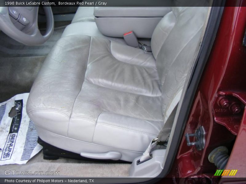 Bordeaux Red Pearl / Gray 1998 Buick LeSabre Custom