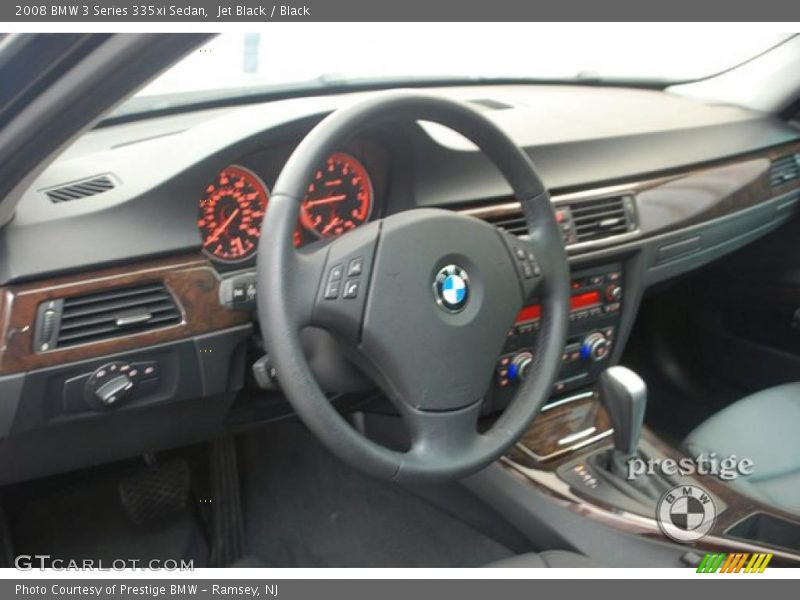 Jet Black / Black 2008 BMW 3 Series 335xi Sedan