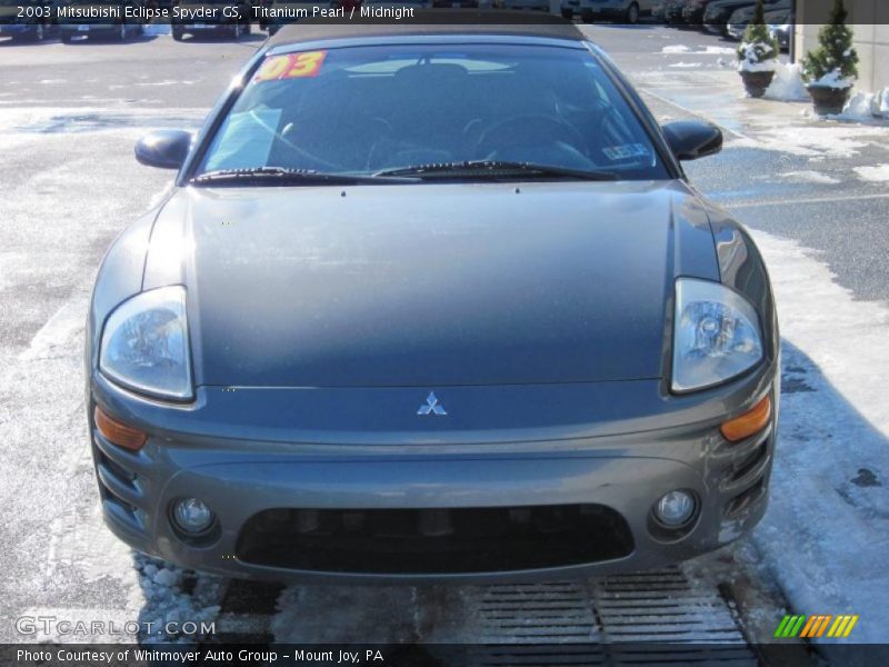 Titanium Pearl / Midnight 2003 Mitsubishi Eclipse Spyder GS