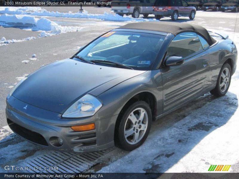 Titanium Pearl / Midnight 2003 Mitsubishi Eclipse Spyder GS