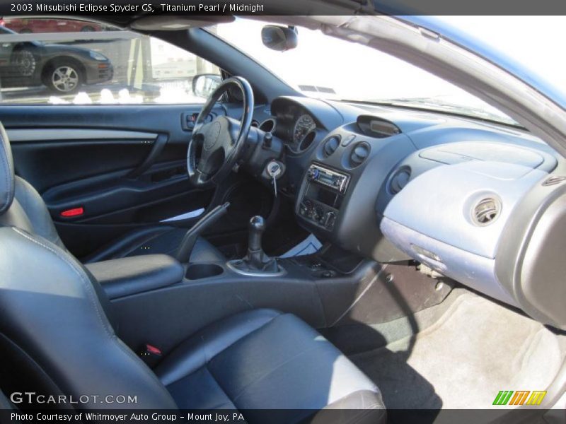 Titanium Pearl / Midnight 2003 Mitsubishi Eclipse Spyder GS