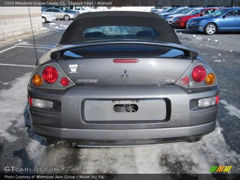 Titanium Pearl / Midnight 2003 Mitsubishi Eclipse Spyder GS
